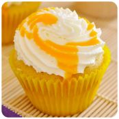 CREAMY MANGO CUPCAKES