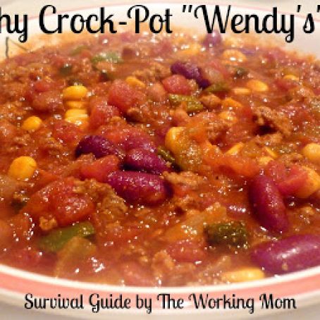 Wendy's Crock Pot Chili
