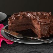 Triple Layer Brownie Cake Recipe