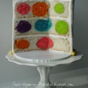 Polka Dot Cake from Cake Pop Pan
