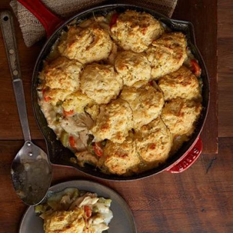 Turkey Biscuit Pie