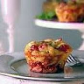 Linguine and Prosciutto Frittatas