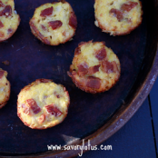 Cheesy Bacon Cauliflower Bites