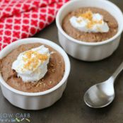 Chocolate and Coconut Butter Pudding