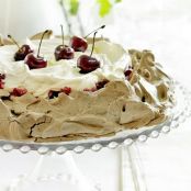 Cherry Chocolate Pavlova