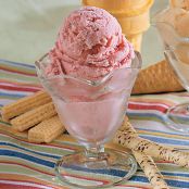 No-Cook Strawberry Ice Cream