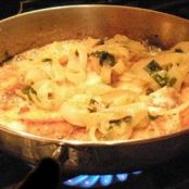 Tilapia with White Wine and Lemon Basil Sauce