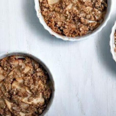INDIVIDUAL APPLE OATMEAL CRUMBLES