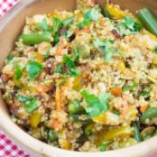 Vegetable Stir Fry with Quinoa