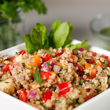 Quinoa Lentil Salad
