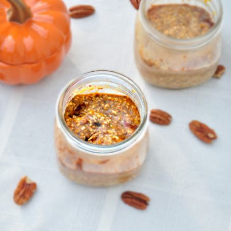 Pumpkin Pie Overnight Oats