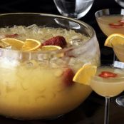 citrus champagne punch