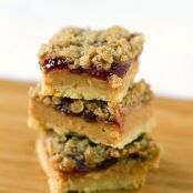Peanut Butter and Jelly Bars