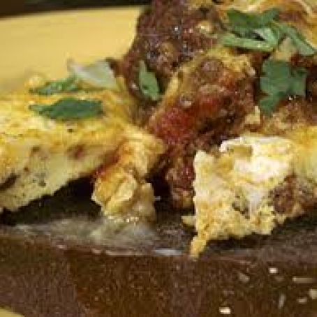 Tortilla and Tomato Toast