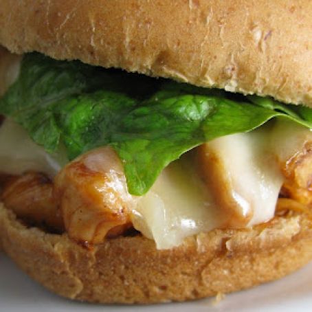 BBQ Ranch Shredded Chicken Sliders