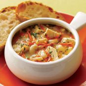 Day 2-Tuscan White Bean Stew Recipe