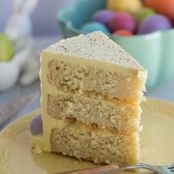 Easter Coconut Lemon Cake