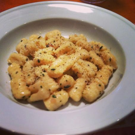 Gnocchi with Browned Butter and Sage