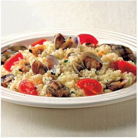 Risotto with Cams ( risotto con le vongole )