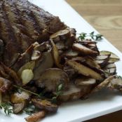 Spiced Tenderloin Roast with Wild Mushrooms