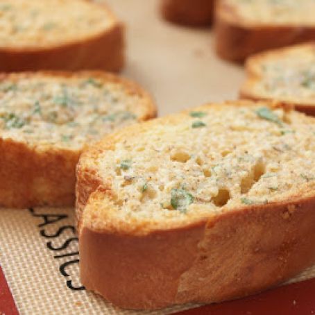 Baked Garlic Toast