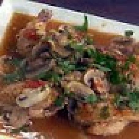 Pan-Roasted Chicken Breasts with a Chasseur Sauce