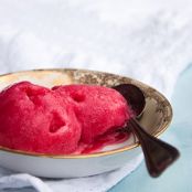 Rhubarb Granita