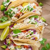 Fish Tacos Recipe with Best Fish Taco Sauce!