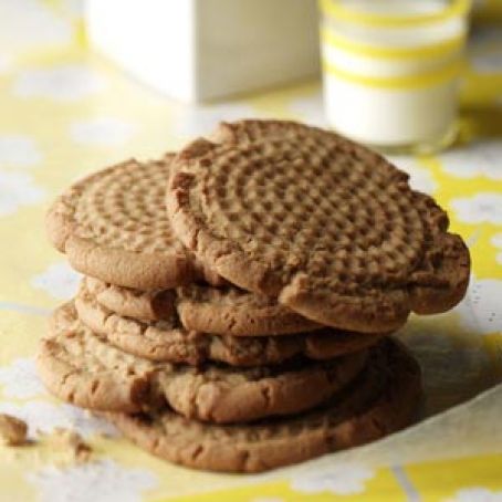 Old-Fashioned Peanut Butter Cookies