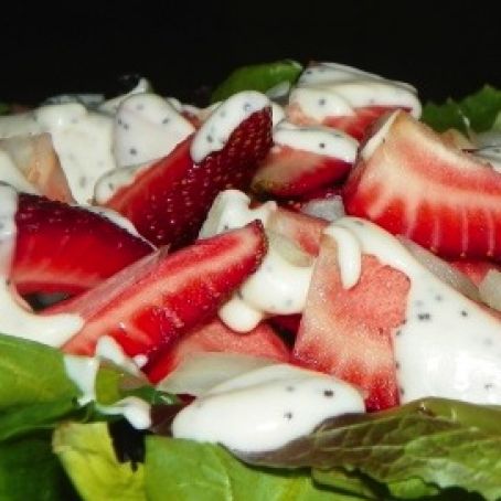 Strawberry and Spinach Salad with Poppyseed Dressing « Marlene Koch Marlene Koch