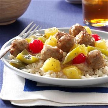 Hawaiian Meatballs Recipe