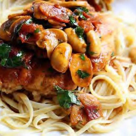 Chicken Marsala for Two, HG's