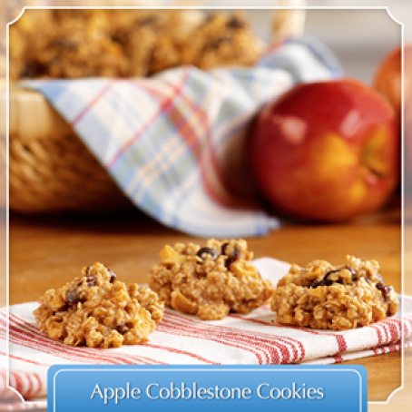 Apple Cobblestone Cookies