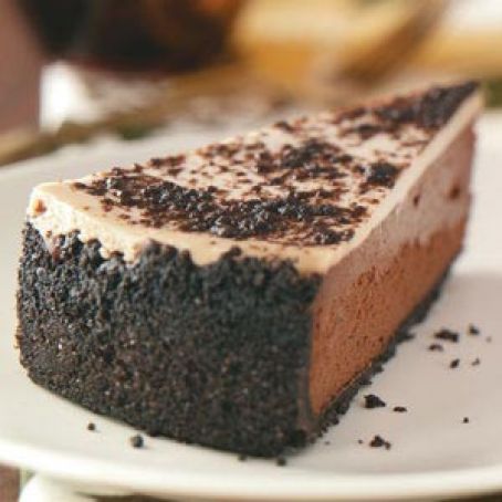 Double Chocolate Almond Cheesecake