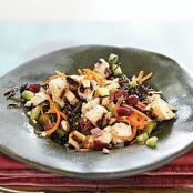 Chicken and Wild Rice Salad with Almonds