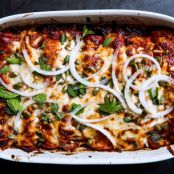 Winter Squash and Short-Rib Enchiladas