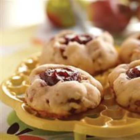 Apple Butter Thumbprint Cookies