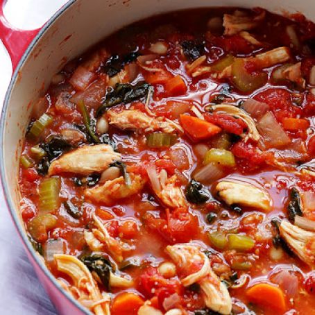 Tomato Basil Chicken Stew