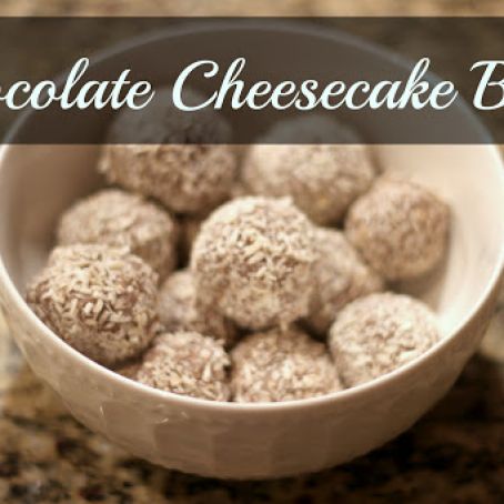Chocolate Cheesecake Balls