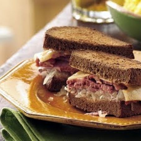 Reuben Sandwiches (Slow Cooker)