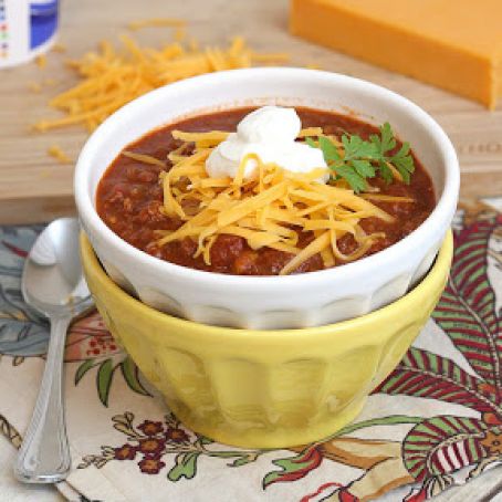 Slow Cooker Tequila Lime Turkey Chili