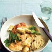 Chicken with Artichokes and Angel Hair