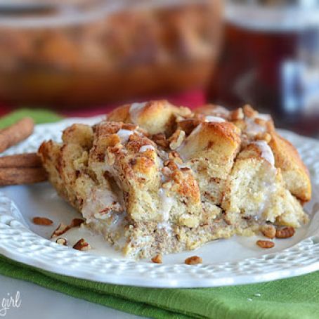 Lazy Sunday Cinnamon Roll Bake