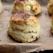 Feta and Chive Sour Cream Scones