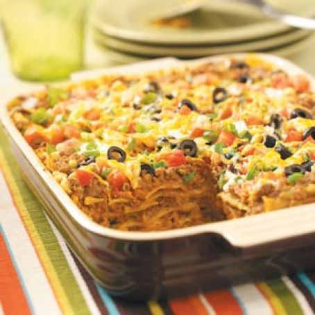 Mexican Lasagna Recipe
