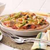 Barbecue Chicken Pita Pizzas