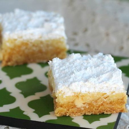 White Chocolate Butter Bars