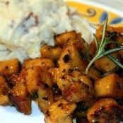 Rosemary Chicken with Orange-Maple Glaze
