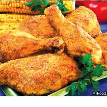 Devilish Chicken & Corn on the Cob