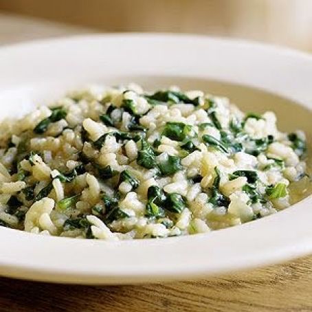 Risotto with Spinach
